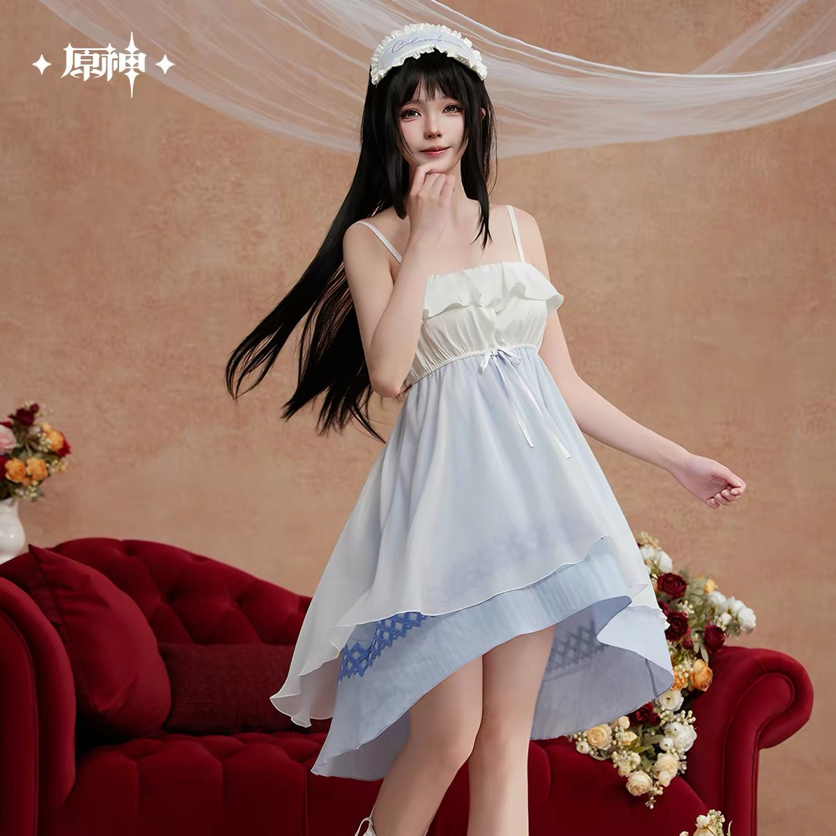 [DEPOSIT] Official Genshin - Columbina Nighttime Tea Party Nightgown Set