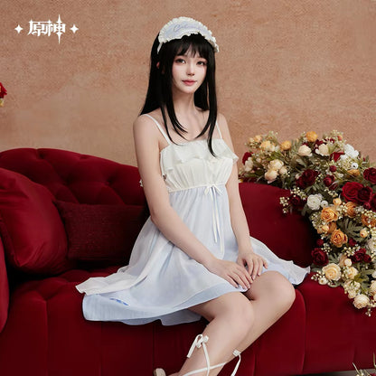 [DEPOSIT] Official Genshin - Columbina Nighttime Tea Party Nightgown Set