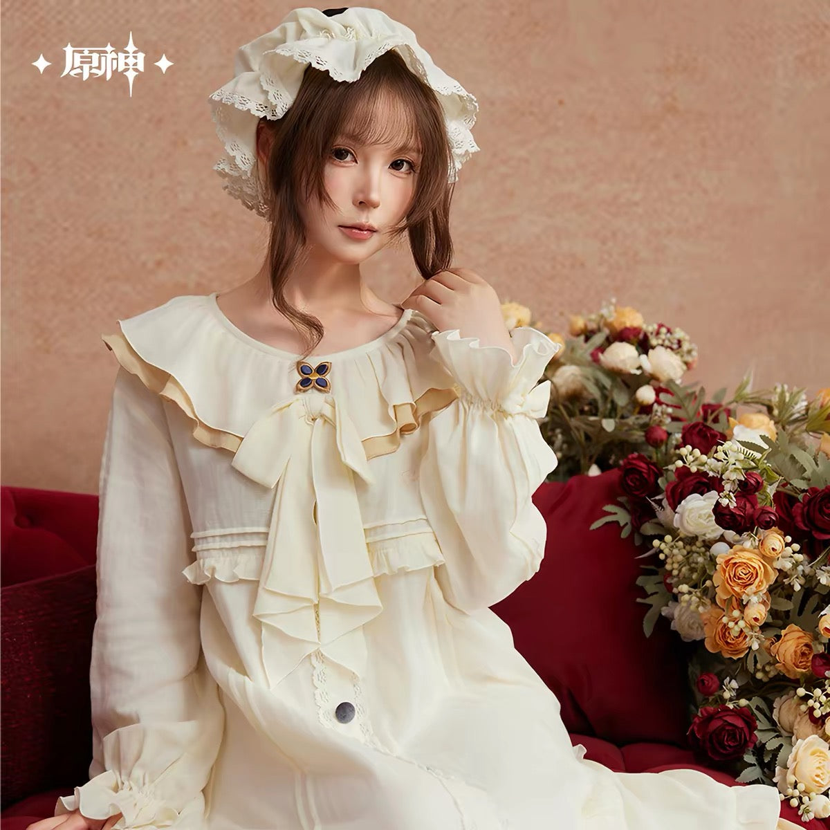 [DEPOSIT] Official Genshin - Sandrone Nighttime Tea Party Nightgown Set