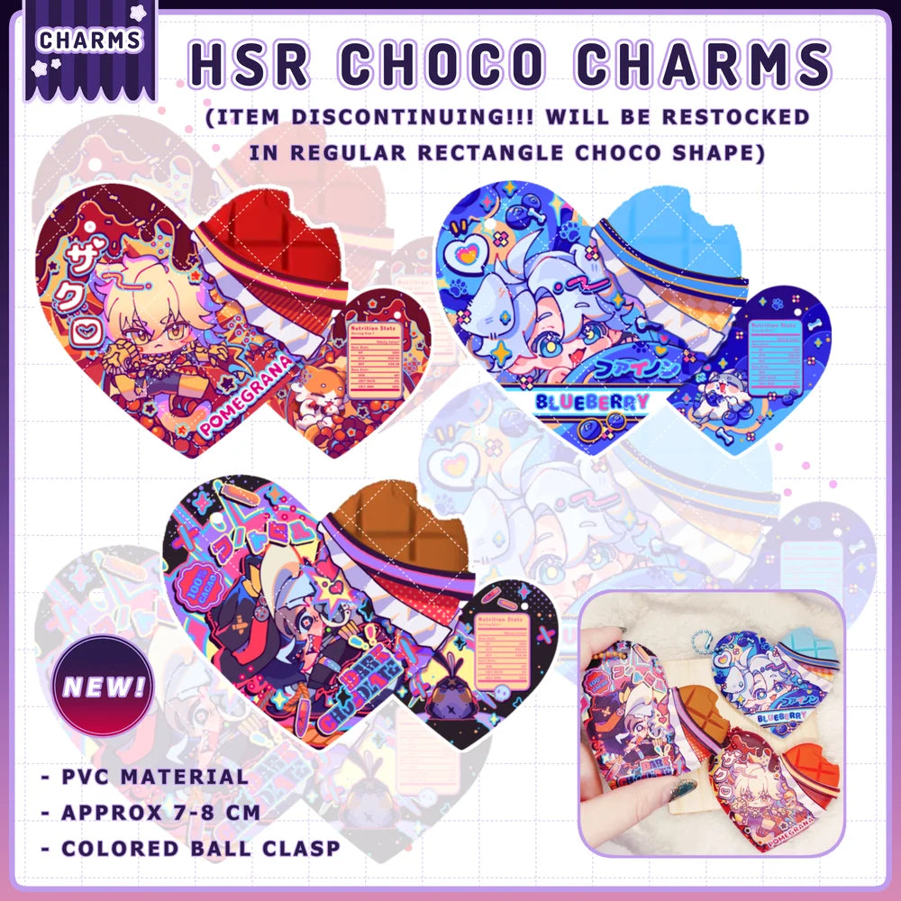 [DEPOSIT] kajunmypants May'26 Catalogue - Choco Bar Charm
